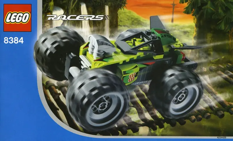 LEGO Racers 8384 Jungle Crasher set