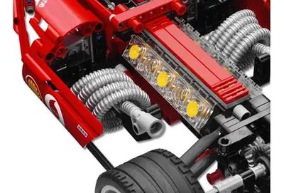 LEGO Racers 8386 Ferrari F1 Racer 1:10 set, image 4