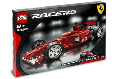 LEGO Racers 8386 Ferrari F1 Racer 1:10 set, image 3