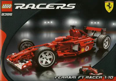 LEGO Racers 8386 Ferrari F1 Racer 1:10 set
