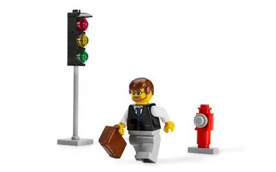 LEGO City 8401 City Minifigure Collection set, image 6