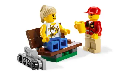 LEGO City 8401 City Minifigure Collection set, image 8