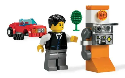 LEGO City 8402 Sports Car set, image 6