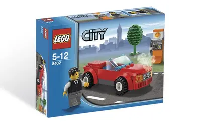 LEGO City 8402 Sports Car set, image 4