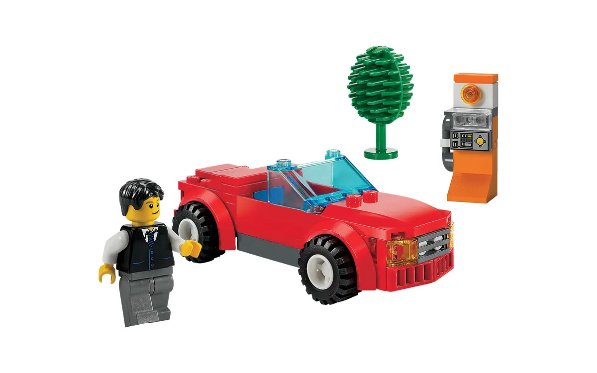 LEGO City 8402 Sports Car set, image 3