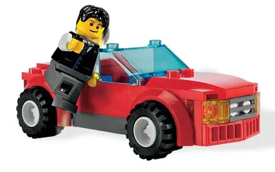 LEGO City 8402 Sports Car set, image 5