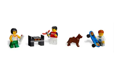 LEGO City 8403 City House set, image 8