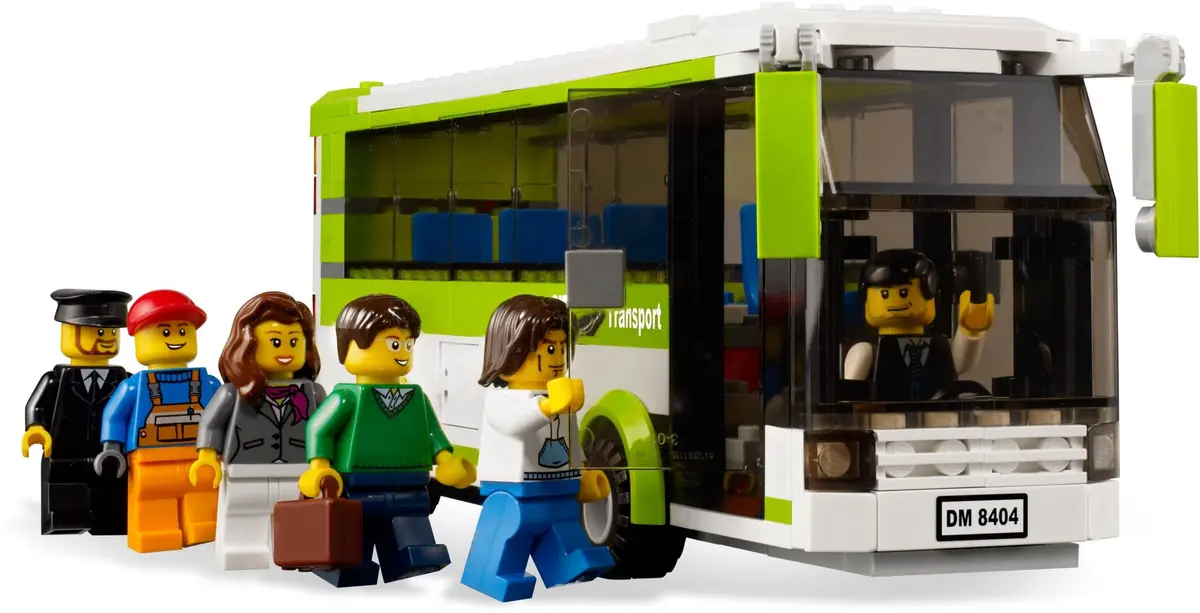LEGO City 8404 Public Transport Station set, image 13