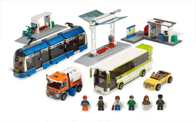 LEGO City 8404 Public Transport Station set, image 2