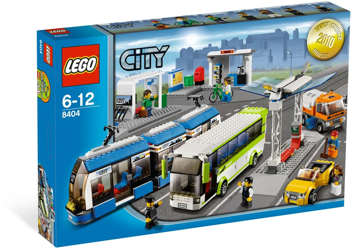 LEGO City 8404 Public Transport Station set, image 10
