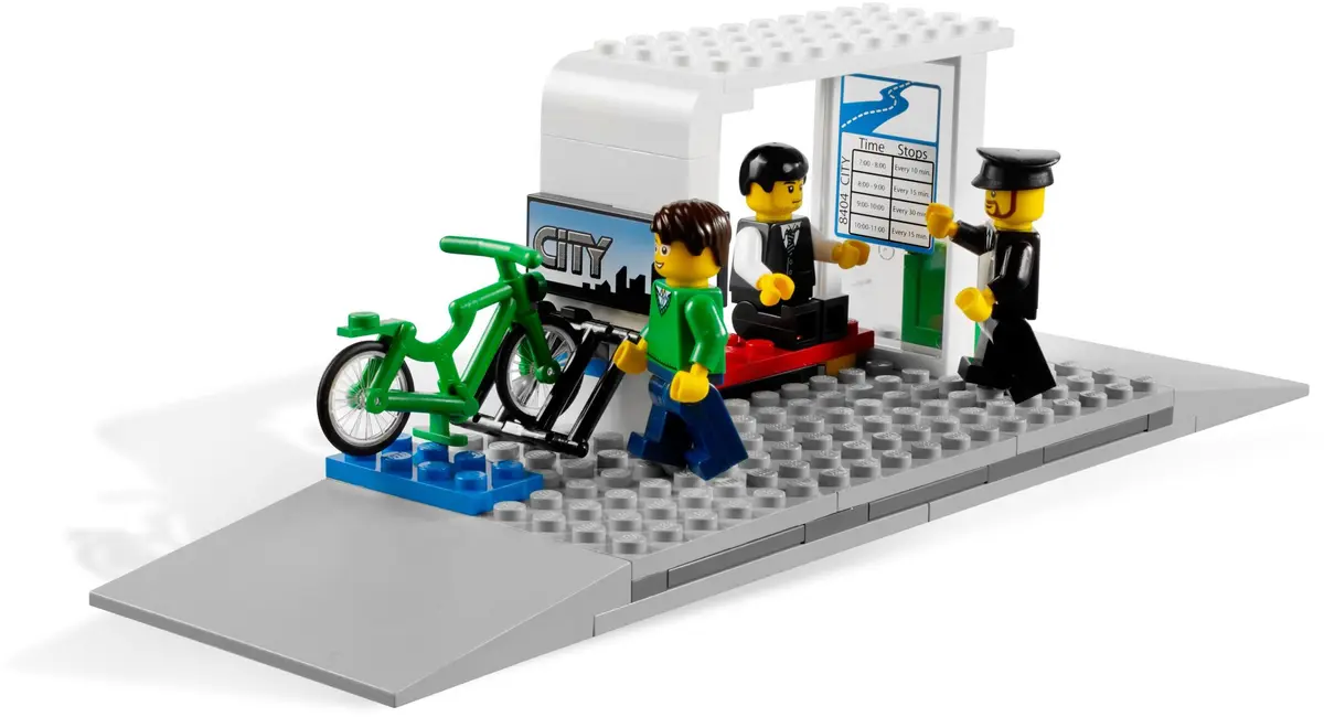 LEGO City 8404 Public Transport Station set, image 15