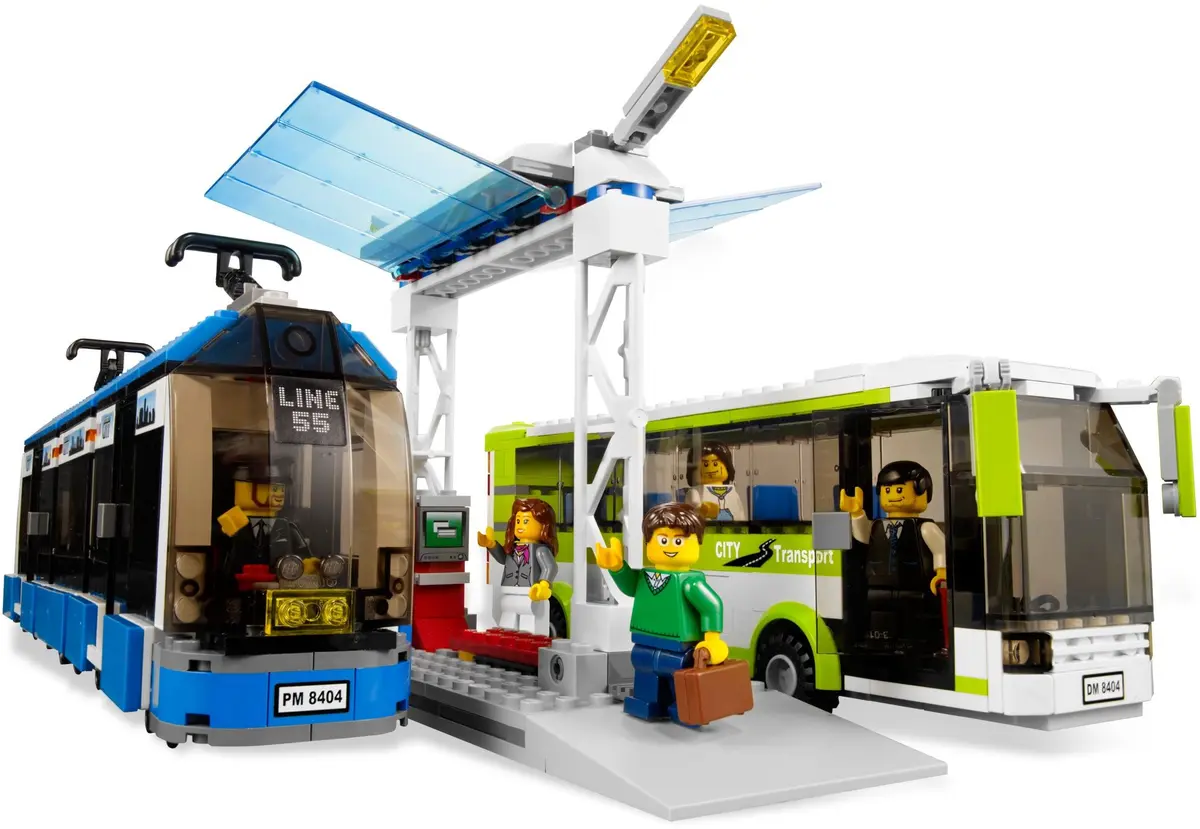 LEGO City 8404 Public Transport Station set, image 11