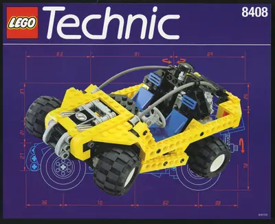 LEGO Technic 8408 Desert Ranger set