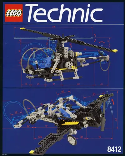 LEGO Technic 8412 Nighthawk set