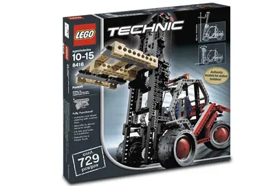 LEGO Technic 8416 Fork-Lift set, image 3
