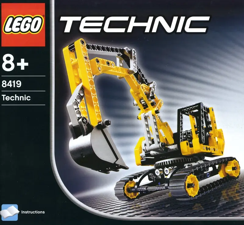 LEGO Technic 8419 Excavator set