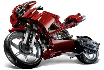 LEGO Technic 8420 Street Bike set, image 2