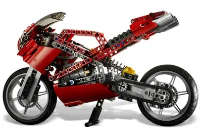 LEGO Technic 8420 Street Bike set, image 4