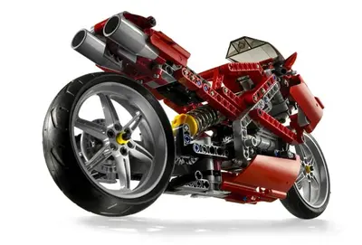 LEGO Technic 8420 Street Bike set, image 5