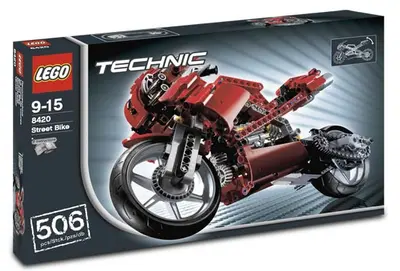 LEGO Technic 8420 Street Bike set, image 3