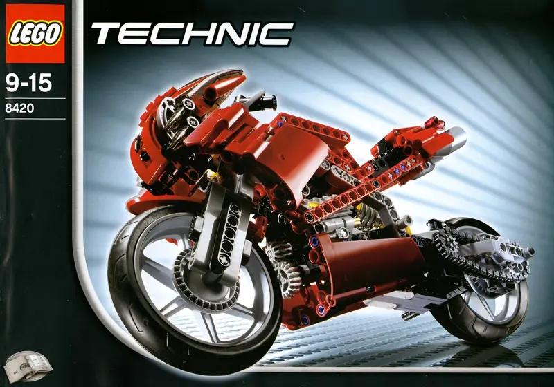 LEGO Technic 8420 Street Bike set