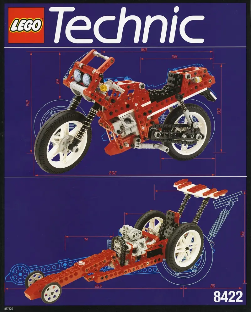 LEGO Technic 8422 Circuit Shock Racer set