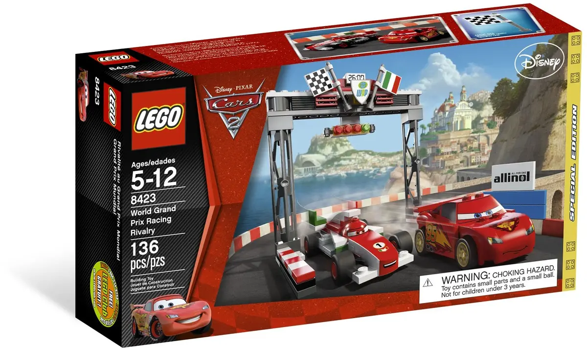 LEGO Cars 8423 World Grand Prix Racing Rivalry set, image 7