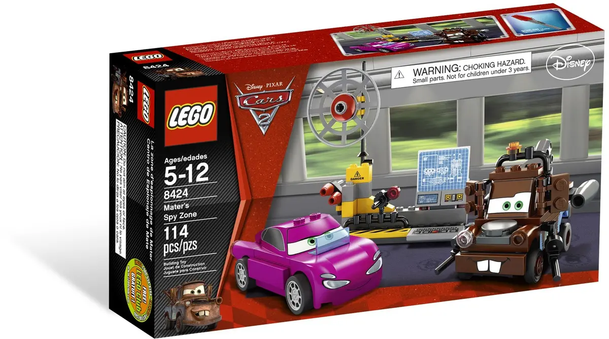 LEGO Cars 8424 Mater's Spy Zone set, image 8