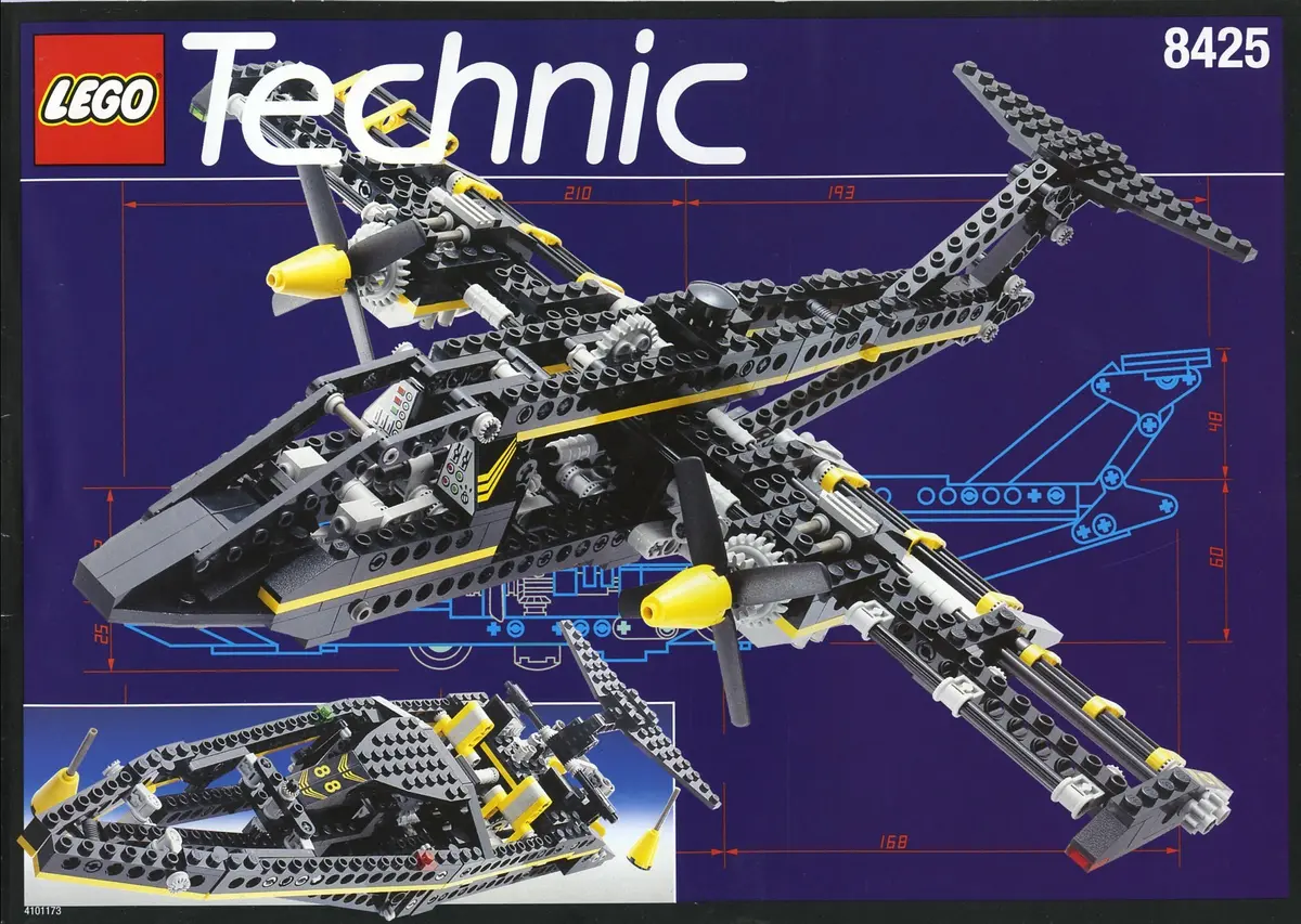 LEGO Technic 8425 Black Falcon set
