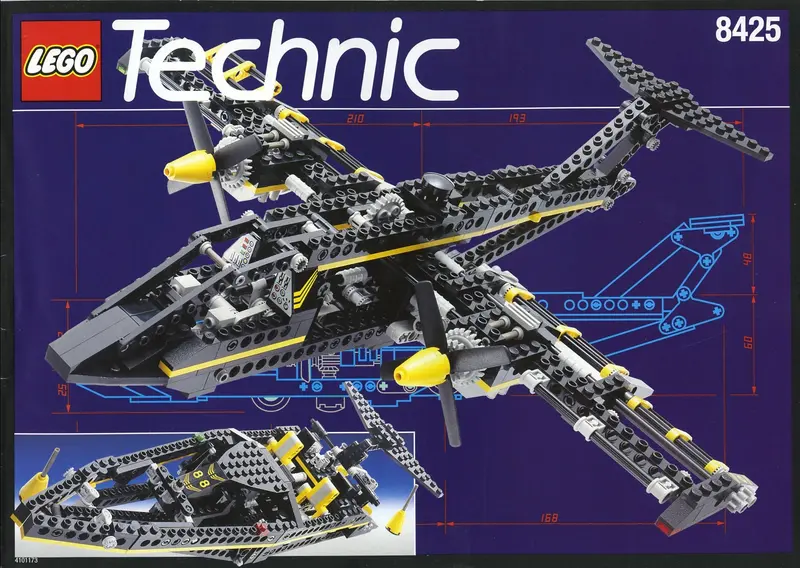 LEGO Technic 8425 Black Falcon set