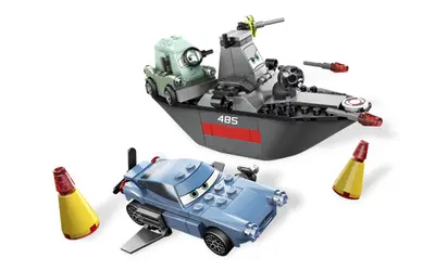 LEGO Cars 8426 Escape at Sea set, image 2