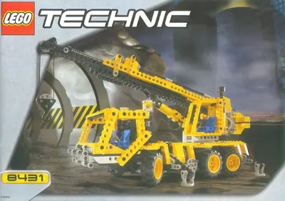 LEGO Technic 8431 Pneumatic Crane Truck set