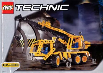 LEGO Technic 8438 Pneumatic Crane Truck set