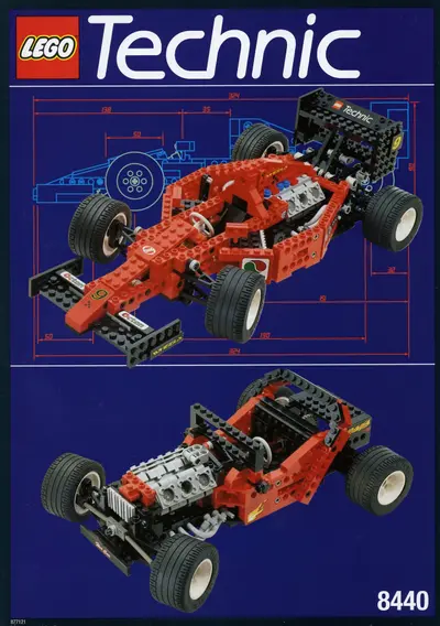 LEGO Technic 8440 Formula Flash set