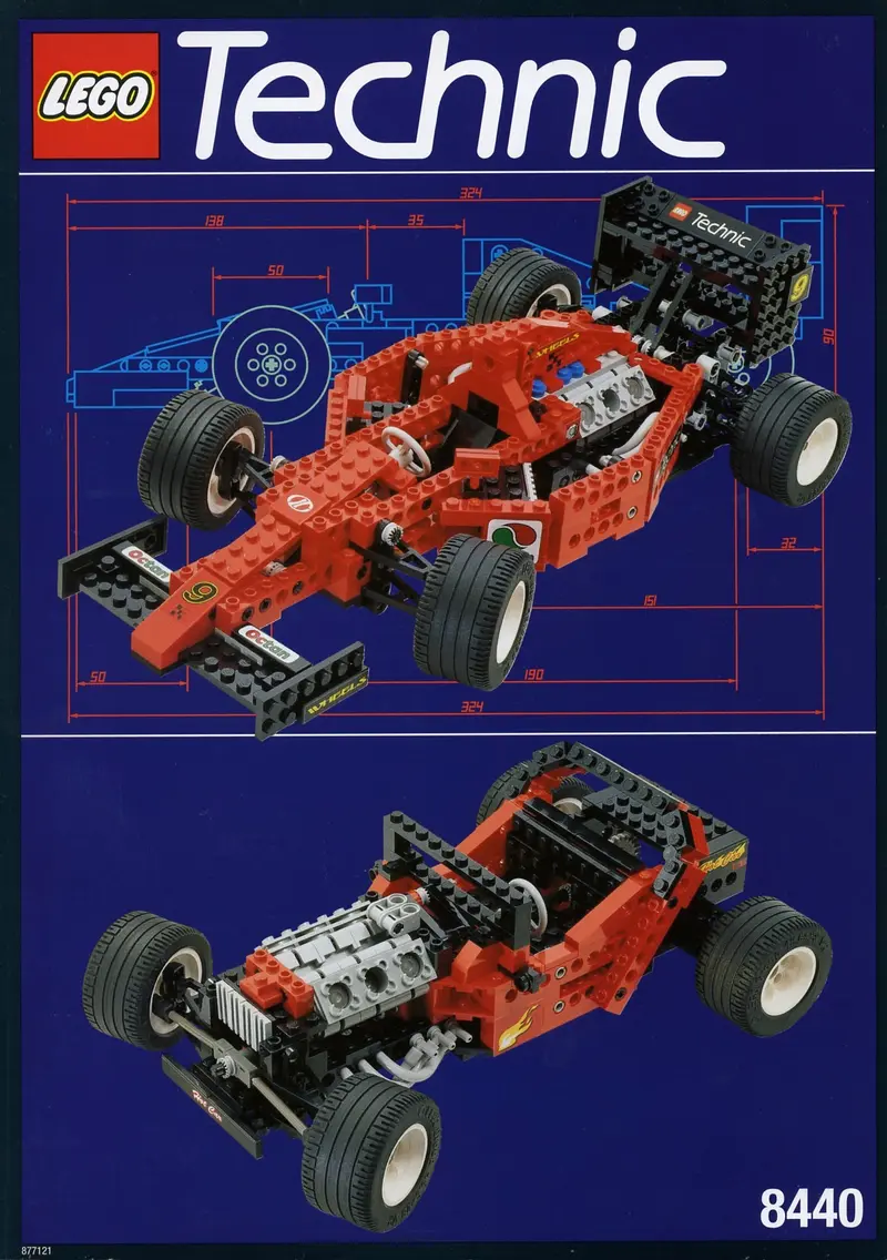 LEGO Technic 8440 Formula Flash set