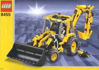 LEGO Technic 8455 Back-Hoe set