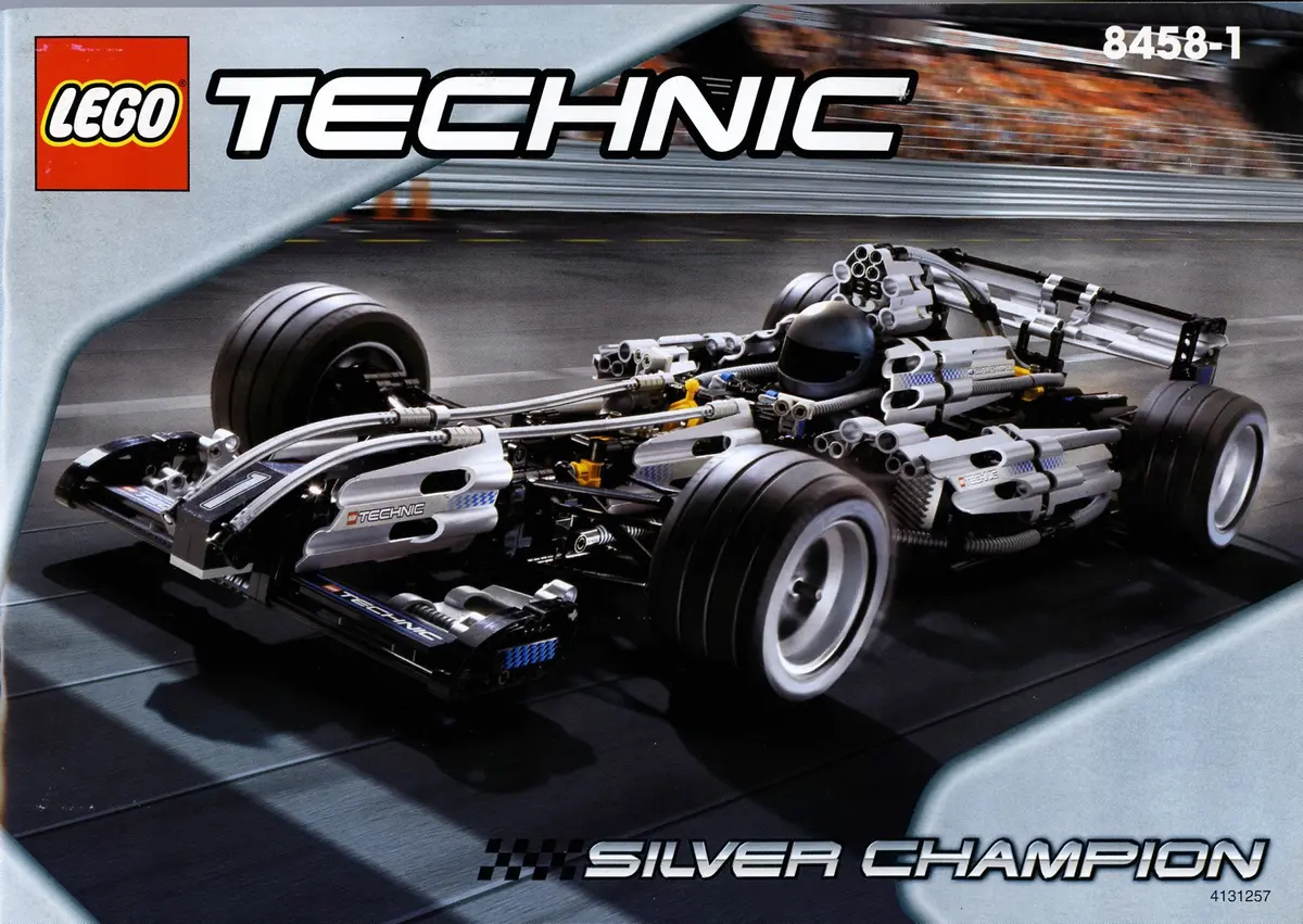 LEGO Technic 8458 Silver Champion set