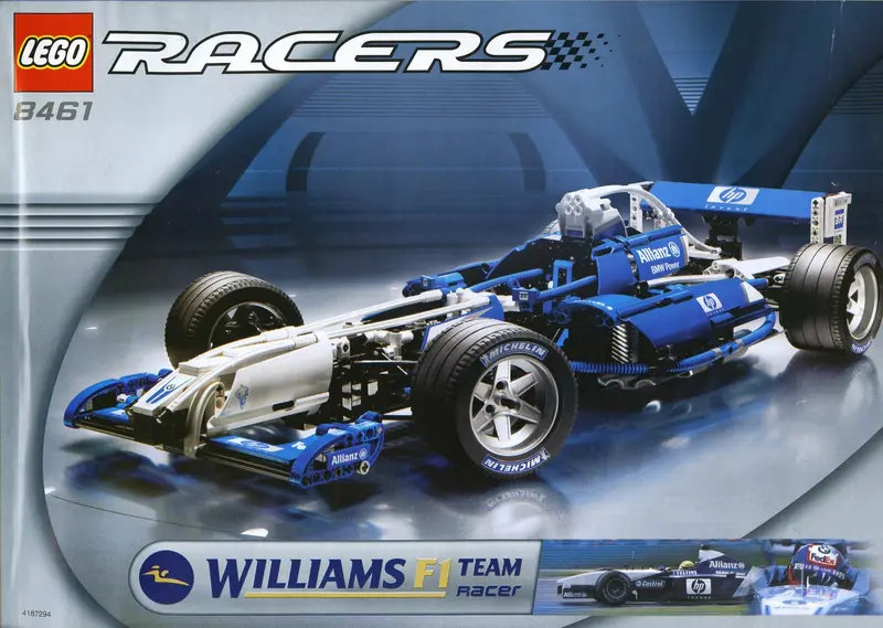 LEGO Racers 8461 Williams F1 Team Racer set