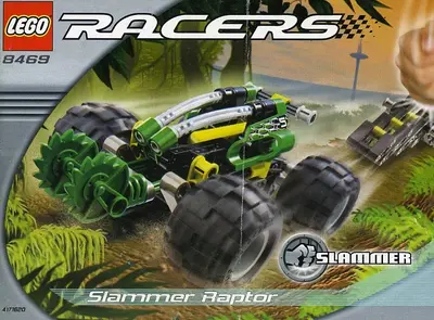 LEGO Racers 8469 Slammer Raptor set