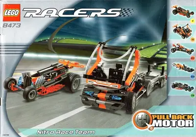 LEGO Racers 8473 Nitro Race Team set