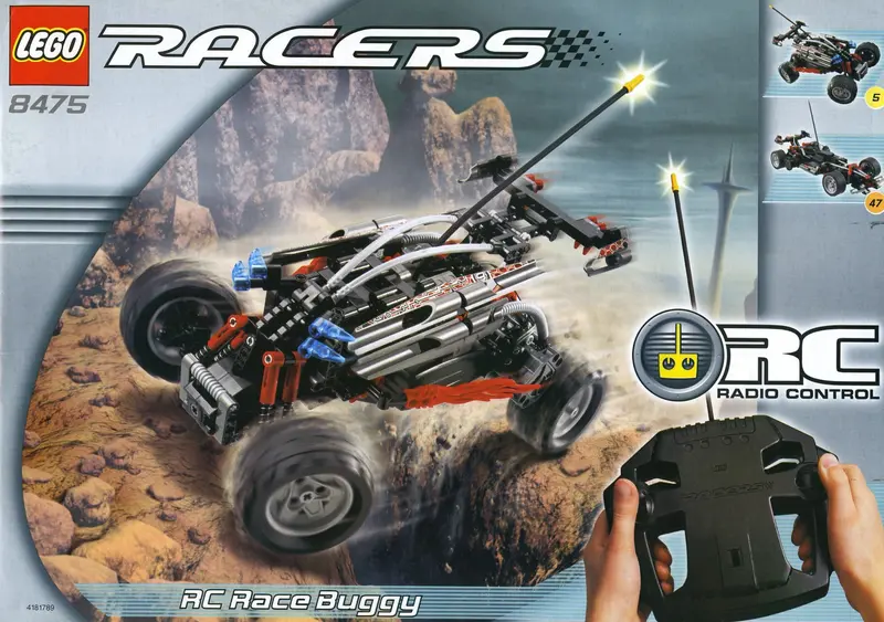 LEGO Racers 8475 RC Race Buggy set