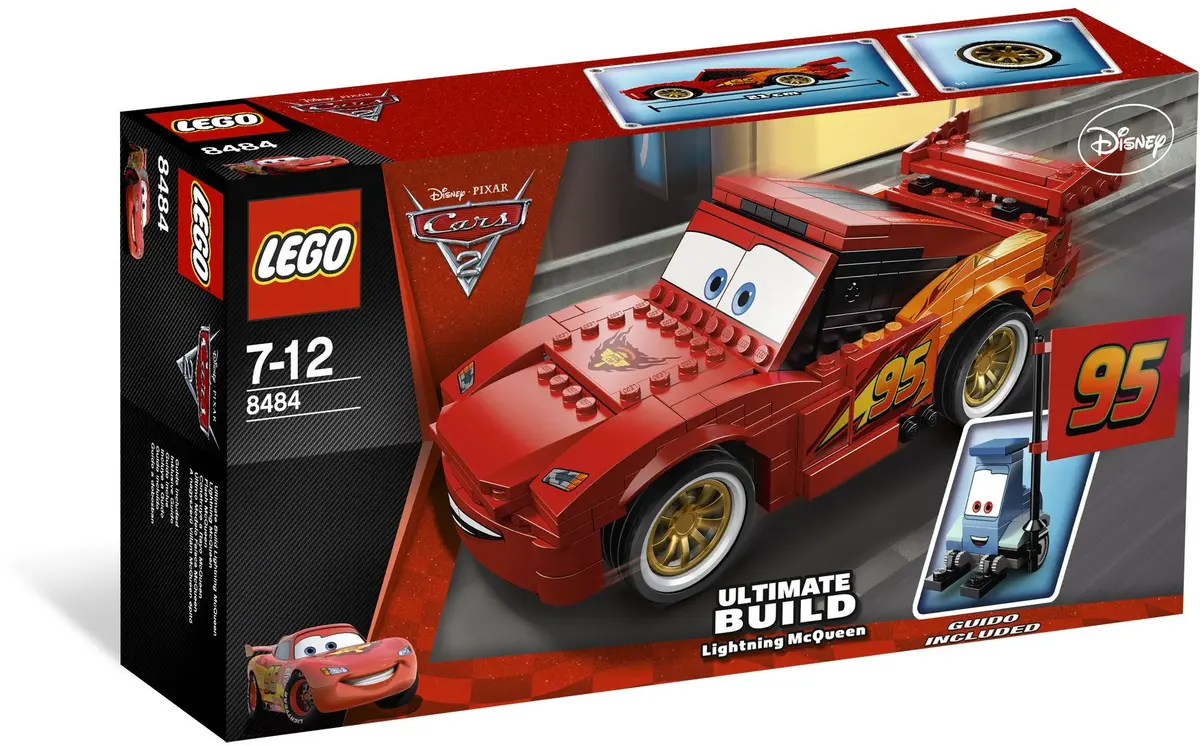 LEGO Cars 8484 Ultimate Build Lightning McQueen set, image 7