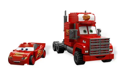 LEGO Cars 8486 Mack's Team Truck set, image 6