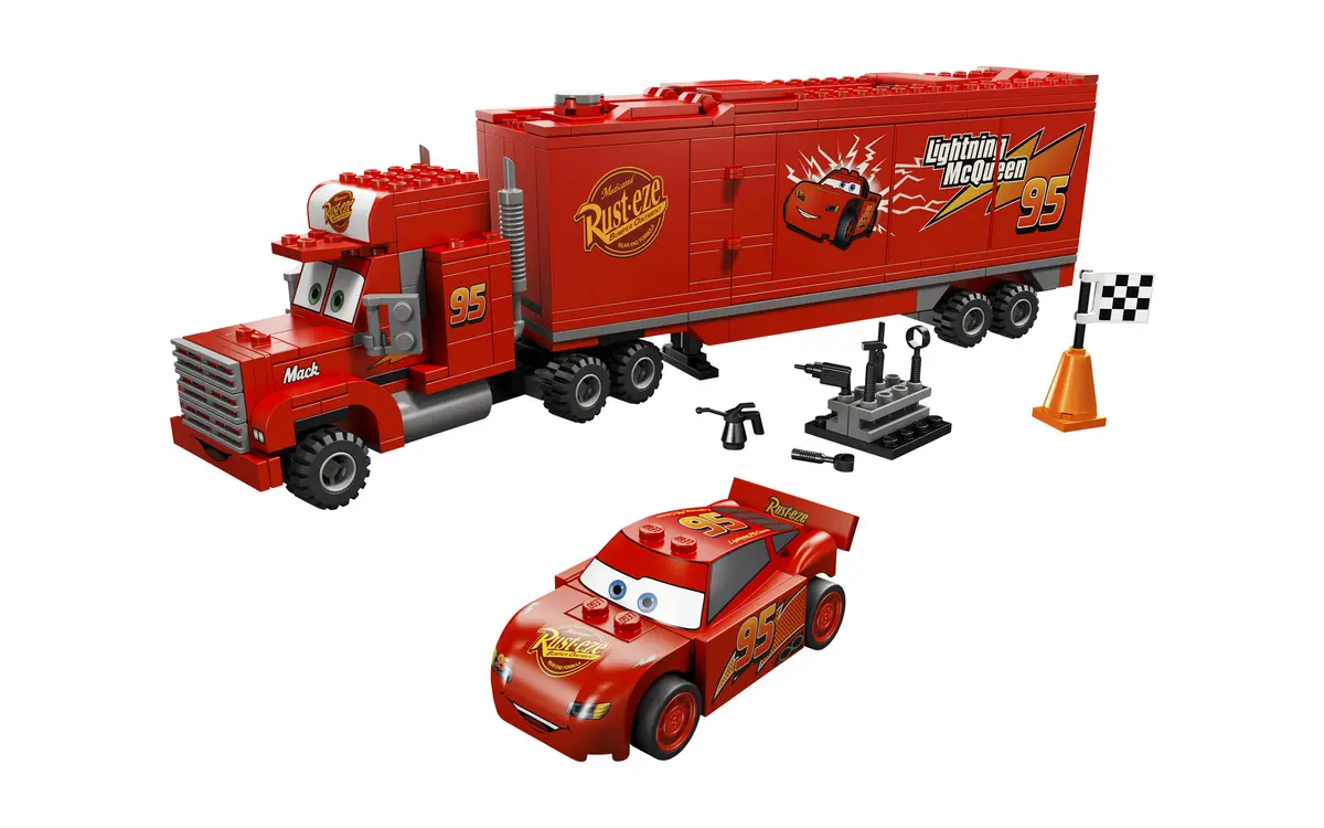 LEGO Cars 8486 Mack's Team Truck set, image 3