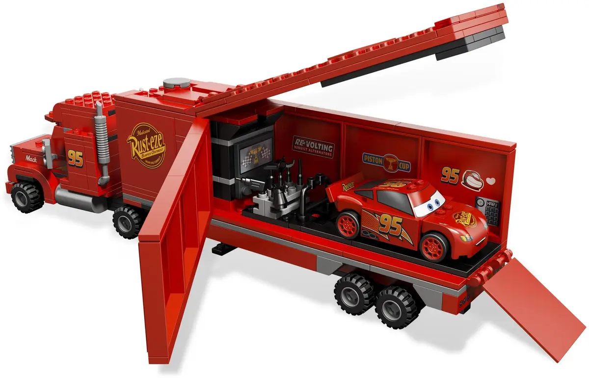 LEGO Cars 8486 Mack's Team Truck set, image 12