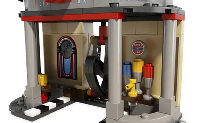 LEGO Cars 8487 Flo's V8 Cafe set, image 7