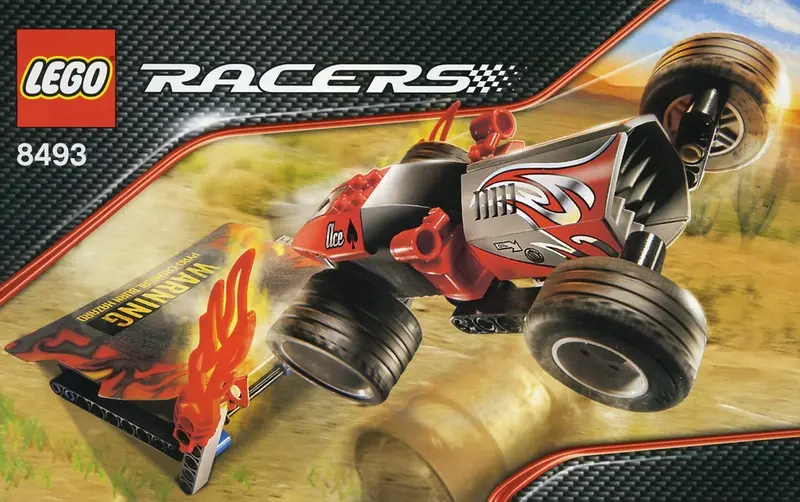 LEGO Racers 8493 Red Ace set
