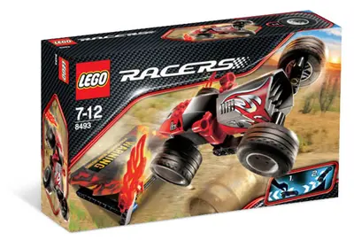LEGO Racers 8493 Red Ace set, image 3