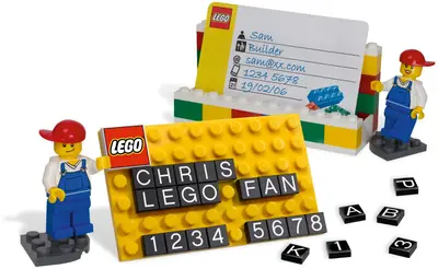 LEGO Miscellaneous 850425 Desk Business Card Holder set
