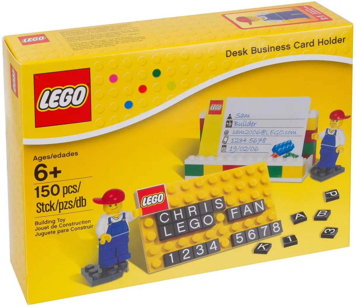 LEGO Miscellaneous 850425 Desk Business Card Holder set, image 2
